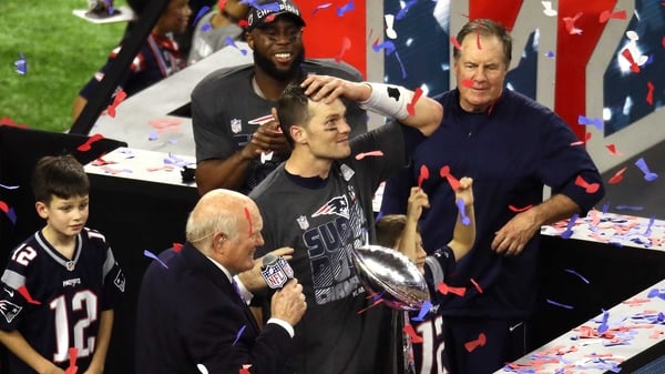 Tom Brady becomes the first quarterback to win five Super Bowl championships