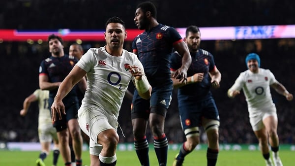 Ben Te'o struck for a crucial try against France