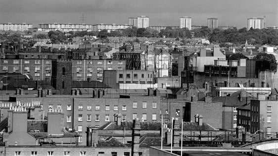 1970s Dublin Skyline
