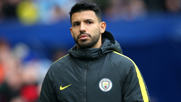 City top-scorer Aguero has found himself on the bench in recent weeks