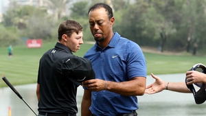 Tiger Woods managed only one round in Dubai
