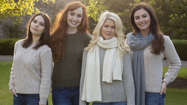 Mairead Carlin, Tara McNeill, Susan McFadden and Eabha McMahon