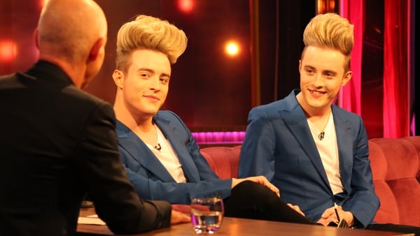 John and Edward Grimes take their hair to new heights