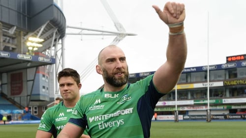 John Muldoon celebrates after the win