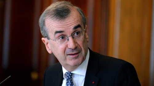 ECB policymaker and French Central Bank Governor Francois Villeroy de Galhau