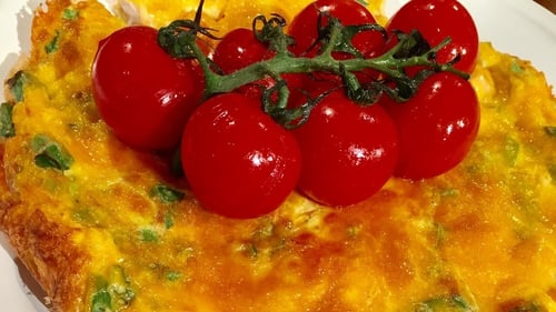 Recipe Info Seafood Frittata