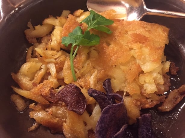 Rosti at the Hotel Blumlisalp