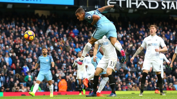 Gabriel Jesus will not need surgery on an eye socket injury