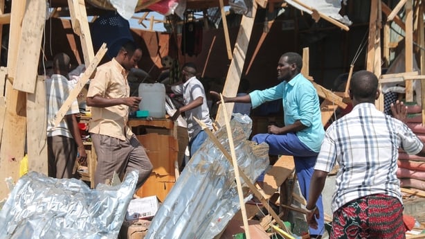 Somalia market bomb
