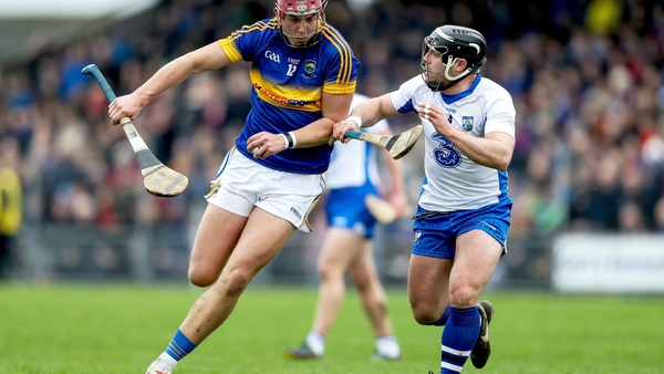 Waterford's Noel Connors tackles Steven O'Brien of Tipperary