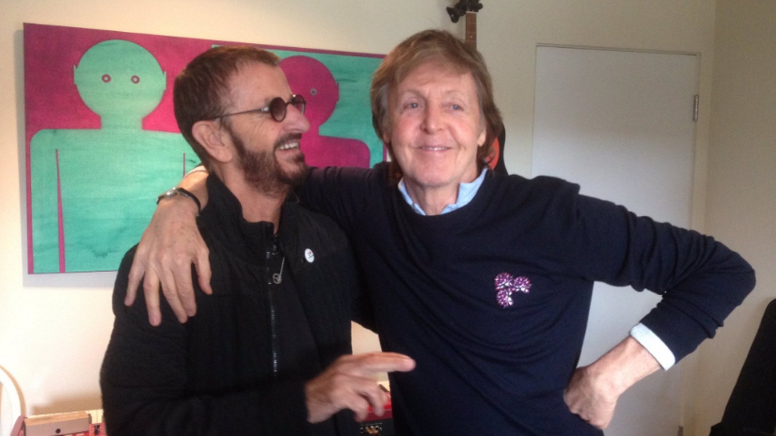 Beatles Paul and Ringo come together over new music