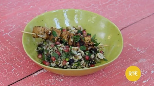 Dublin Cookery School: Chicken Skewers & Salad