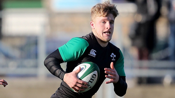Rob Lyttle makes his first U20 start for Ireland
