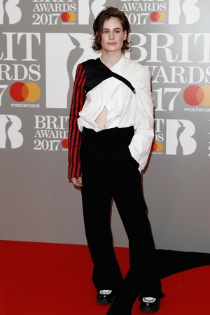 Heloise Letissier aka Christine and the Queens is nominated in the International Female Solo Artist alongside Beyonce, Rihanna, Sia and Solange