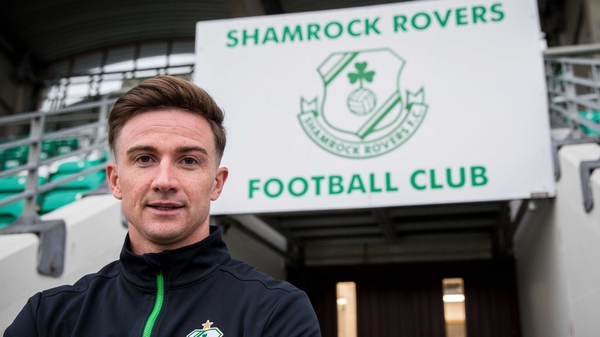 Ronan Finn was unveiled as a Shamrock Rovers player again late last year