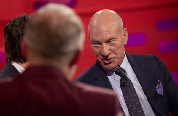 Patrick Stewart makes some very candid revelations on this week's Graham Norton Show