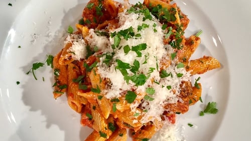 Eunice Power's Chorizo and Pasta Dish from Today with Maura and Daithi
