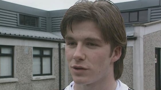 David Beckham in Clonshaugh, Dublin (1997)