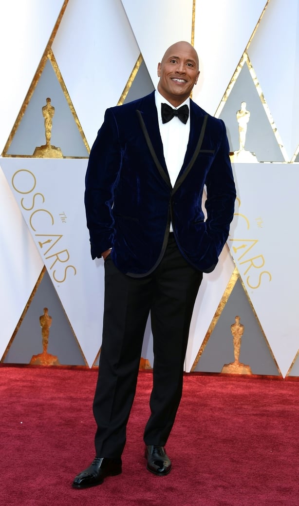 Dwayne 'the rock' Johnson Oscars 2017