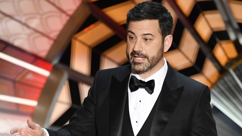 Oscars host Jimmy Kimmel poked fun at President Trump in his opening monologue