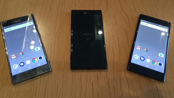 Sony's new XZ Premium range, unveiled at the Mobile World Congress