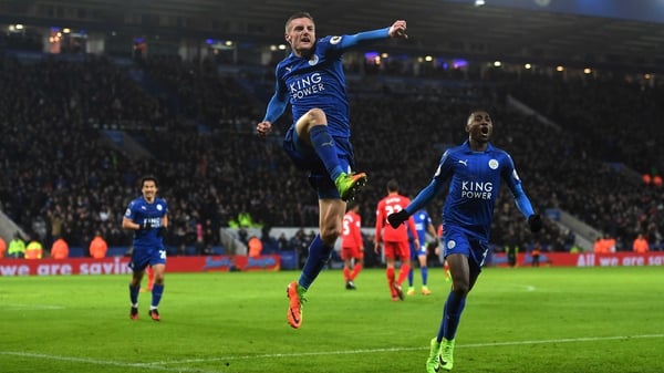 Jamie Vardy was back among the league goals