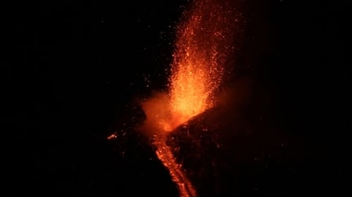 Mount Etna is Europe's biggest active volcano