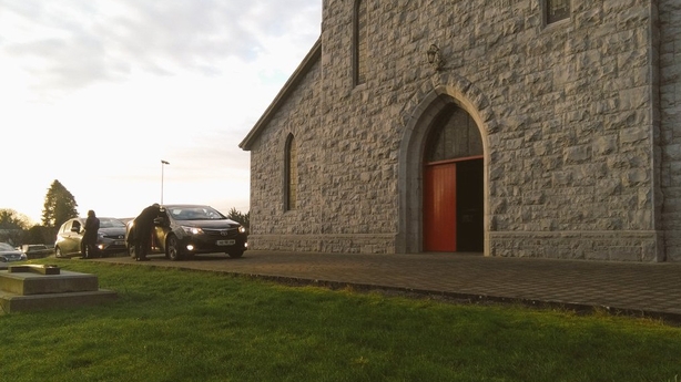Ash Wednesday 'drive-thru' at Glenamaddy