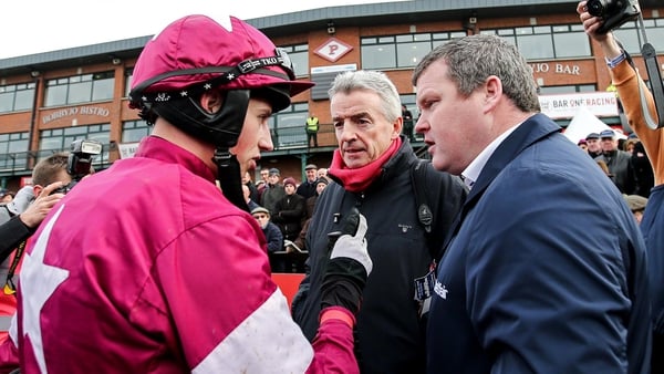 Michael O'Leary was not happy with the weights with the British Handicapper after the National weights were published