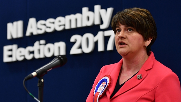 Arlene Foster's DUP won 28 seats in Friday's election