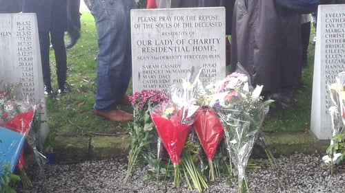 Flowers were laid on Magdalene graves in several locations around the country today