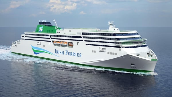 Irish Ferries carried 103,200 cars in the year to May 13, down 0.7% on the same time last year.