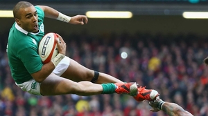 Simon Zebo has 35 caps for Ireland