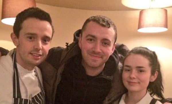Sam Smith is recording new music in the beautiful surrounds of Co. Donegal