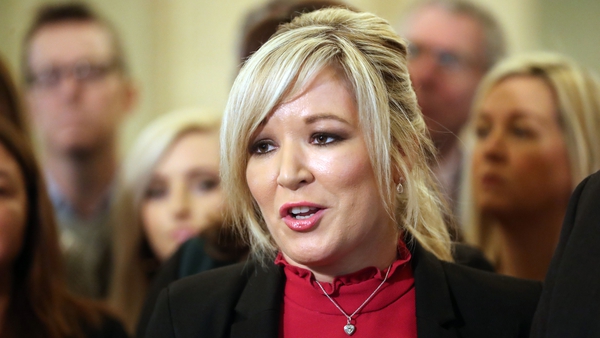 Michelle O'Neill announced she would be a candidate for the job last night