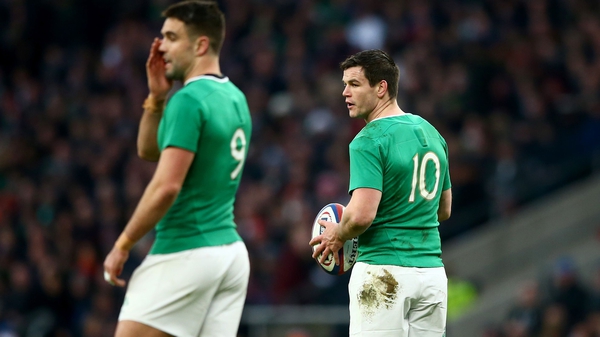 Conor Murray (L) and Jonathan Sexton are the fulcrum of Ireland's attack