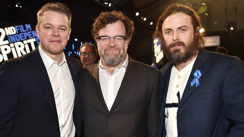 Manchester By The Sea producer Matt Damon, director Kenneth Lonergan and star Casey Affleck