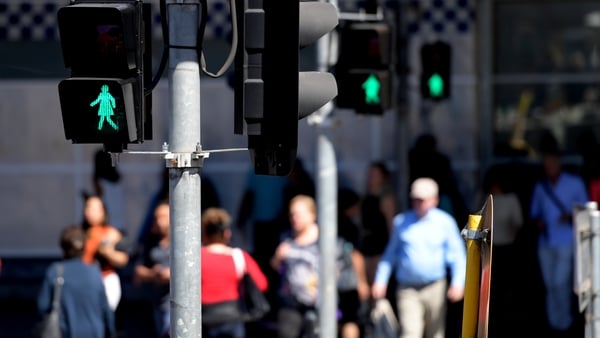 The lights were installed at one of Melbourne's busiest junctions