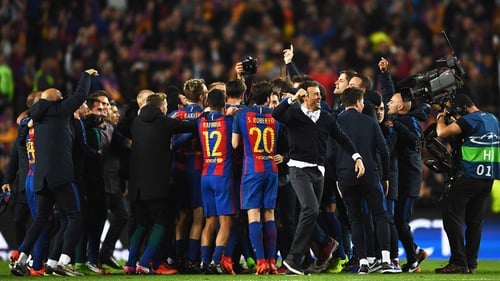 Luis Enrique: 'We need Camp Nou to bounce to experience another special evening.'