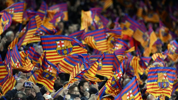 Barcelona fans went wild as their side completed a magnificent comeback