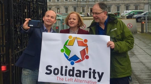 Ruth Coppinger, Paul Murphy and Mick Barry's AAA will now be known as Solidarity