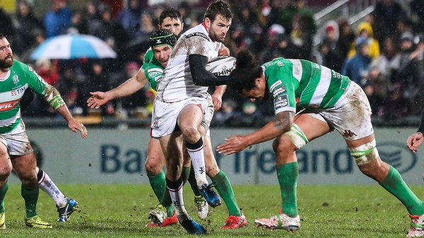 Jared Payne in action against Treviso
