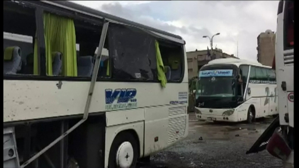 The attack happened in the Syrian capital, Damascus