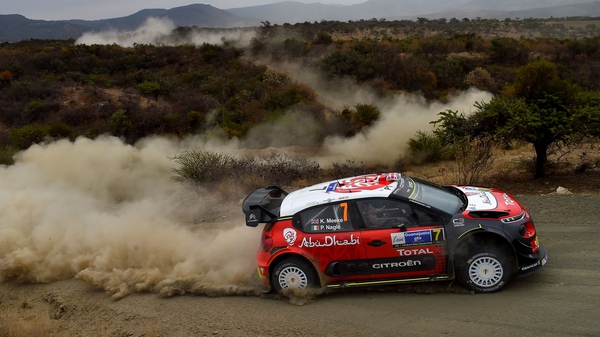 Kris Meeke and Paul Nagle oin action at WRC Mexico
