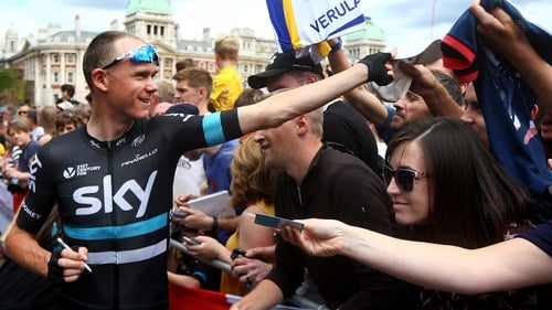 Chris Froome: 'I believe in the people around me, and what we are doing.'