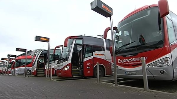 All Bus Éireann services, except school routes, are not operating