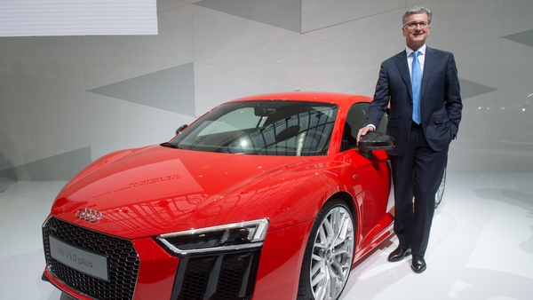 Audi chief executive Rupert Stadler was arrested yesterday