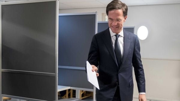 Mark Rutte's VVD Party has won the most seats according to the first exit poll