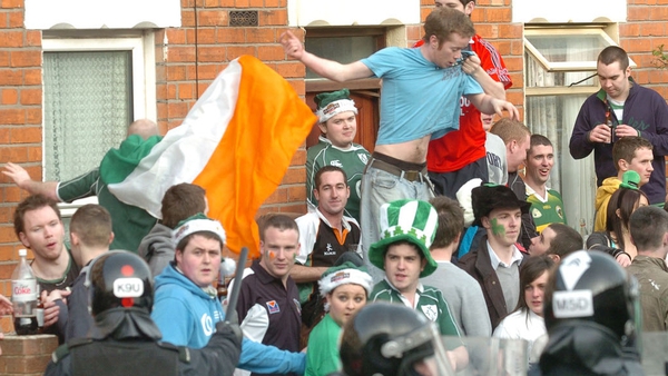 Trouble has broken out among students celebrating St Patrick's Day in previous years