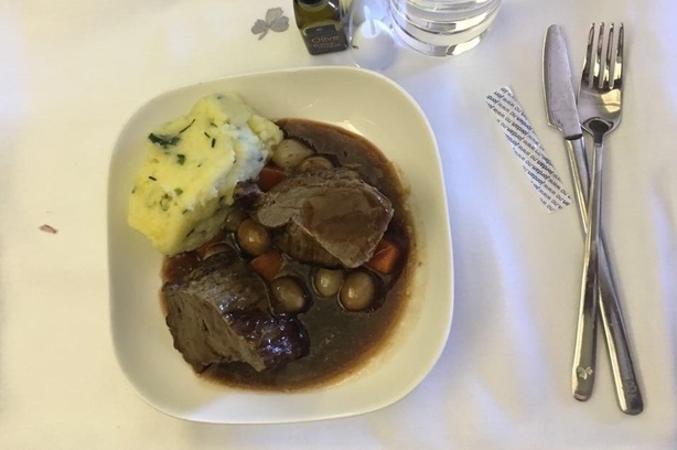 Aer Lingus food